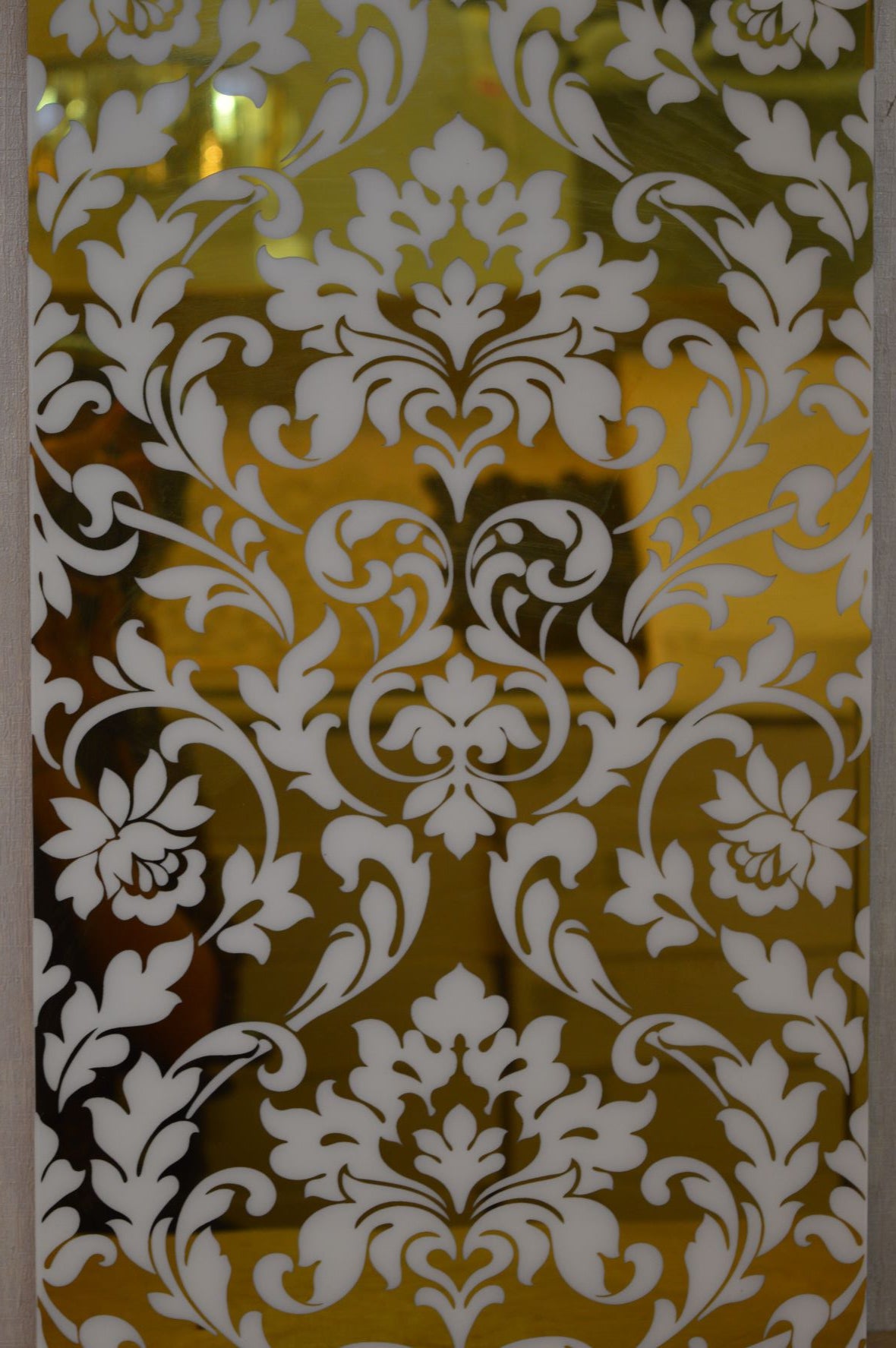 Gold & White Swirls Porcelain Décor Wall & Floor Tiles-300*600*10mm-6sheets-1m2-DEC-MIRO749