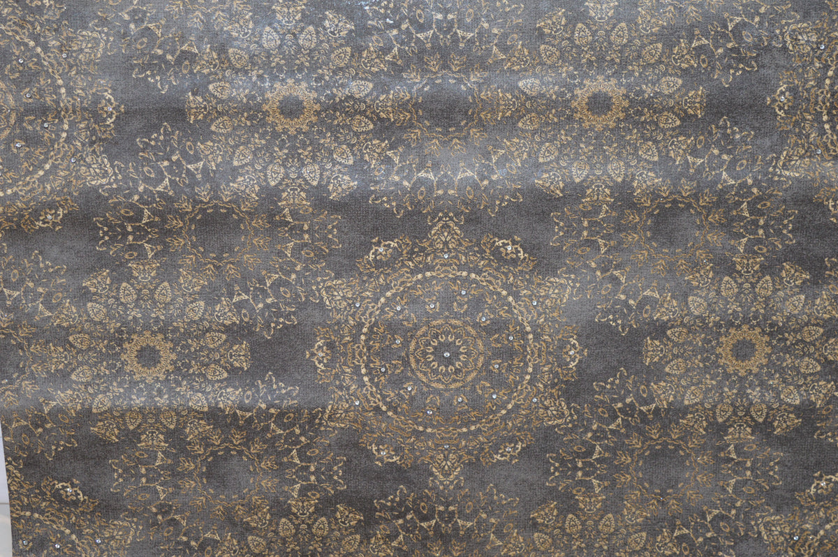 Secret Palace diamond wallpapers -Grey, Cream & Black Wallpapers-DK.T21250-1,2 & 4