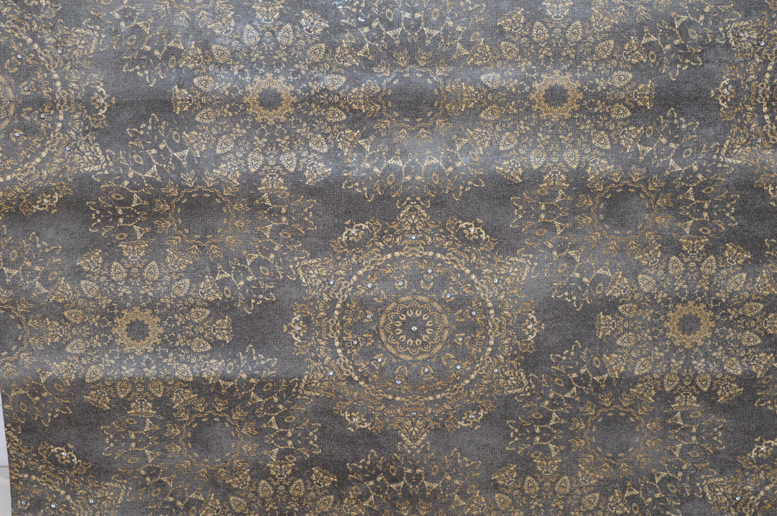 Secret Palace diamond wallpapers -Grey, Cream & Black Wallpapers-DK.T21250-1,2 & 4