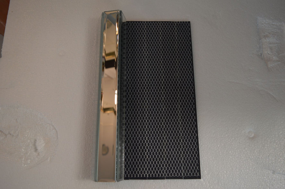 MIRROR METRO MOSAIC TILES REFLEXION RECTANGLE- 300*300*8mm-11sheets-1m2-DZ3303