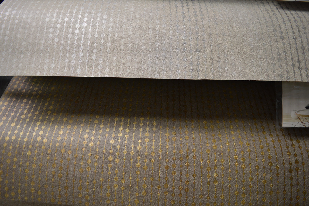 Cream & Silver, Grey & Gold Trend Collection Wallpapers - DK.18181-2 & 4