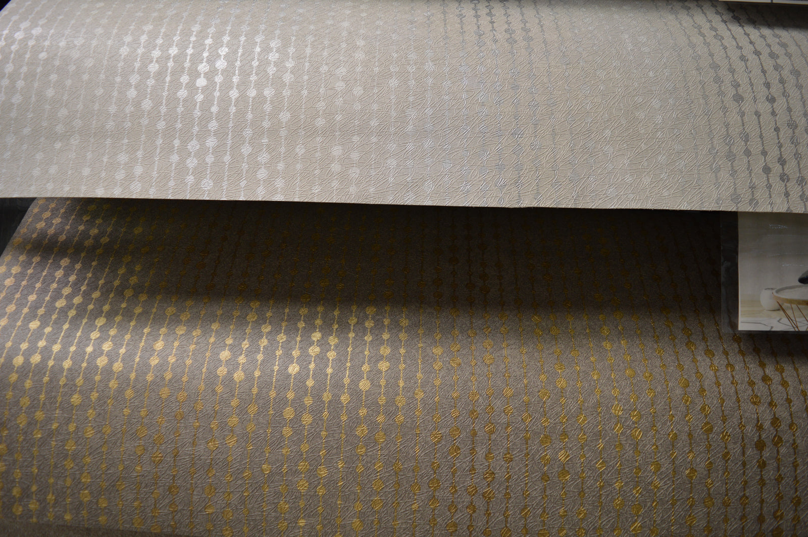 Cream & Silver, Grey & Gold Trend Collection Wallpapers - DK.18181-2 & 4