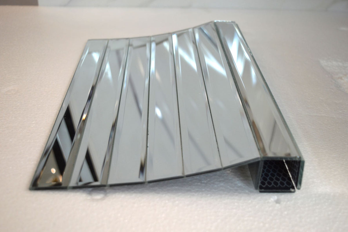 MIRROR METRO MOSAIC TILES REFLEXION RECTANGLE- 300*300*8mm-11sheets-1m2-DZ3303