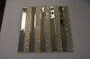 Gold Designed & Mirror Rectangle Glass Mosaic Tiles-300*300*8mm-11sheets-1m2