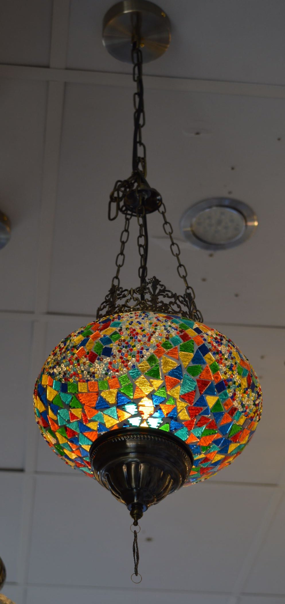 Turkish Pendant-Medium Globe Turkish Pendant Light-88712/1