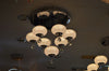 Crystal Glob Chandelier Pendant Ceiling Light with Colour Changing feature-2113