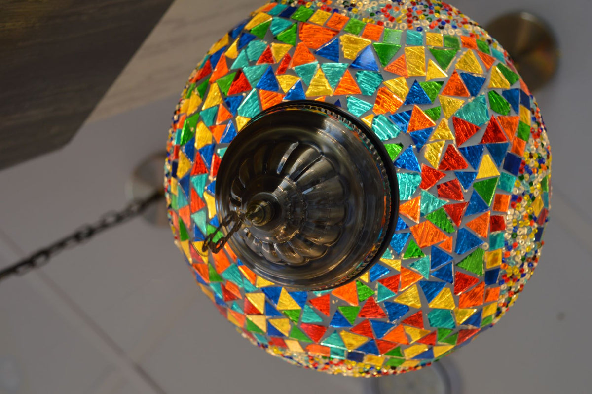 Turkish Pendant-Medium Globe Turkish Pendant Light-88712/1