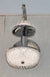 Crystallic Hanging Pendant Wall Light-W-193Chrome & Gold