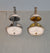 Crystallic Hanging Pendant Wall Light-W-193Chrome & Gold