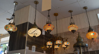 Turkish 5/3 Turkish Colourful Pendant Ceiling Light-88713/3 & 6