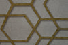 Hexagonal-Trend Collection Wallpapers-Cream & Gold- DK.18184-3