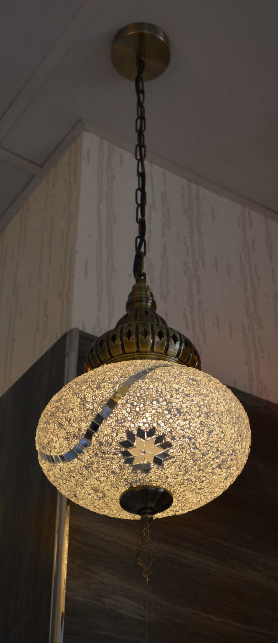 Turkish Pendant-Medium Globe Turkish Pendant Light-88712/1