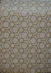 Hexagonal-Trend Collection Wallpapers-Cream & Gold- DK.18184-3