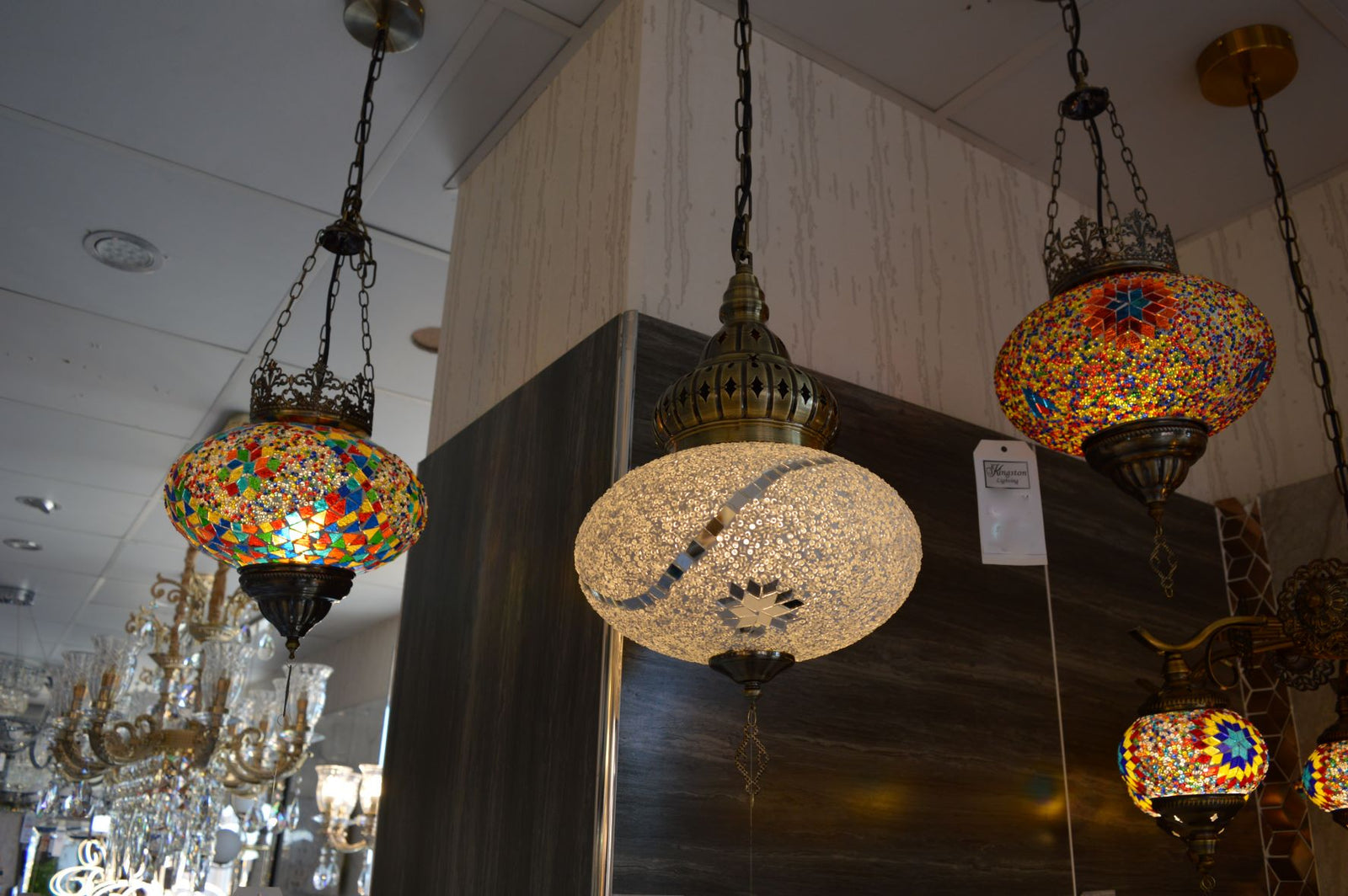 Turkish Pendant-Medium Globe Turkish Pendant Light-88712/1