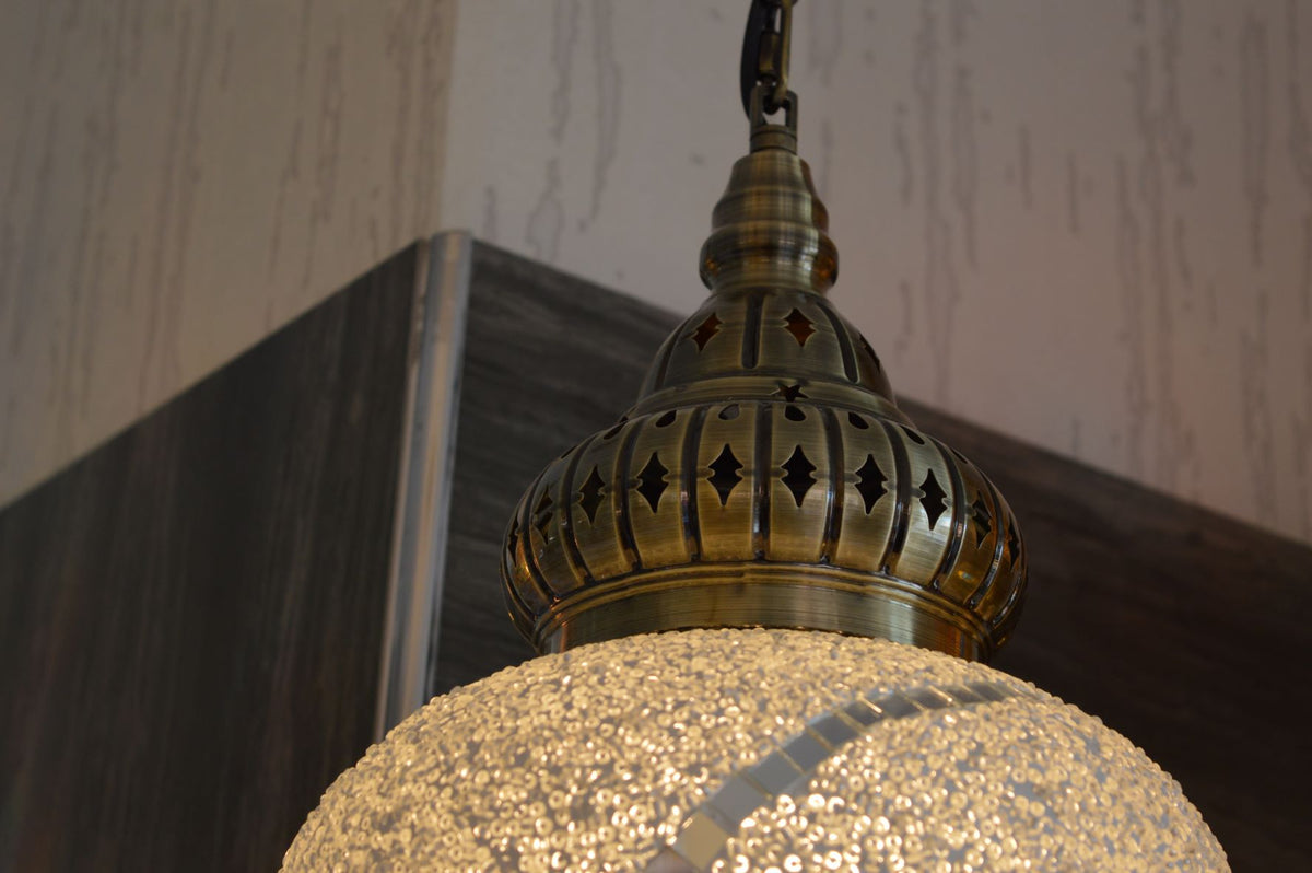 Turkish Pendant-Medium Globe Turkish Pendant Light-88712/1