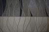 Cream & Grey Design Plus Wallpaper -DK.13171-2- Size: 1.06M Width 16.281M Length- Equal to normal 3Rolls