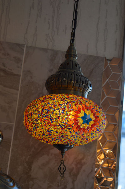 Turkish Pendant-Medium Globe Turkish Pendant Light-88712/1