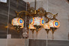 Turkish 5/3 Turkish Colourful Pendant Ceiling Light-88713/3 & 6