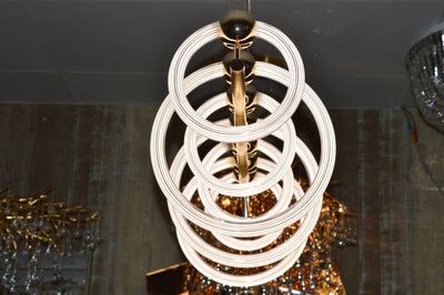 Pendant-7 Rings Colour Changing Pendant Light-828-7
