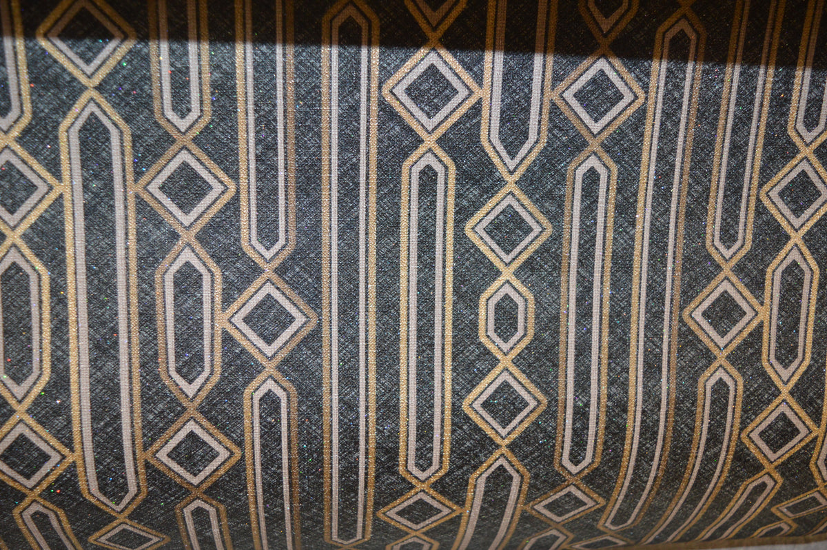 Lifestyle Monolya Sparkly Black & Gold Wallpapers - DK.23650-4