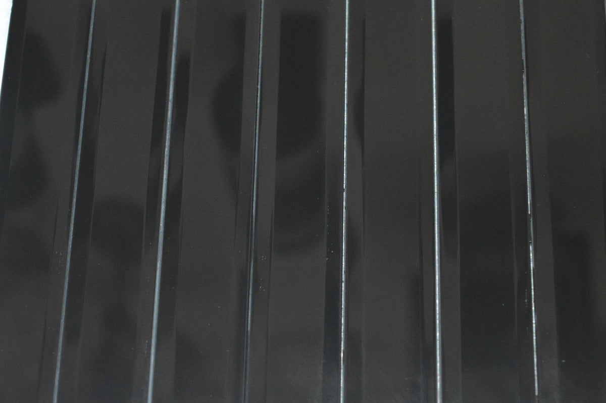 Black Rectangle Strip Glass Mosaic Tiles-300*300*8mm-11sheets-1m2-DZ3302