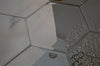 Mirrored Hexagonal Wall Tiles-200*200*4mm-25Tiles-1m2