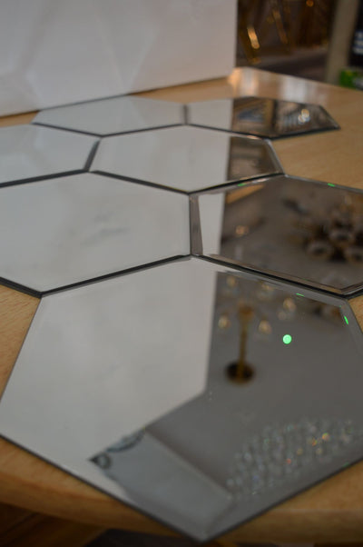 Mirrored Hexagonal Wall Tiles-200*200*4mm-25sheets-1m2