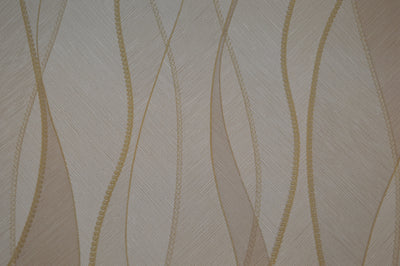 Cream & Grey Design Plus Wallpaper -DK.13171-2- Size: 1.06M Width 16.281M Length- Equal to normal 3Rolls