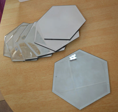 Mirrored Hexagonal Wall Tiles-200*200*4mm-25sheets-1m2