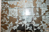 Silver & Grey Leaf Glass Mosaic Tile-300*300*8mm-11sheets-1m2