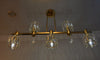 Pendant –Crystal 5 Head  Pendant Ceiling Light-6851-5K-Gold