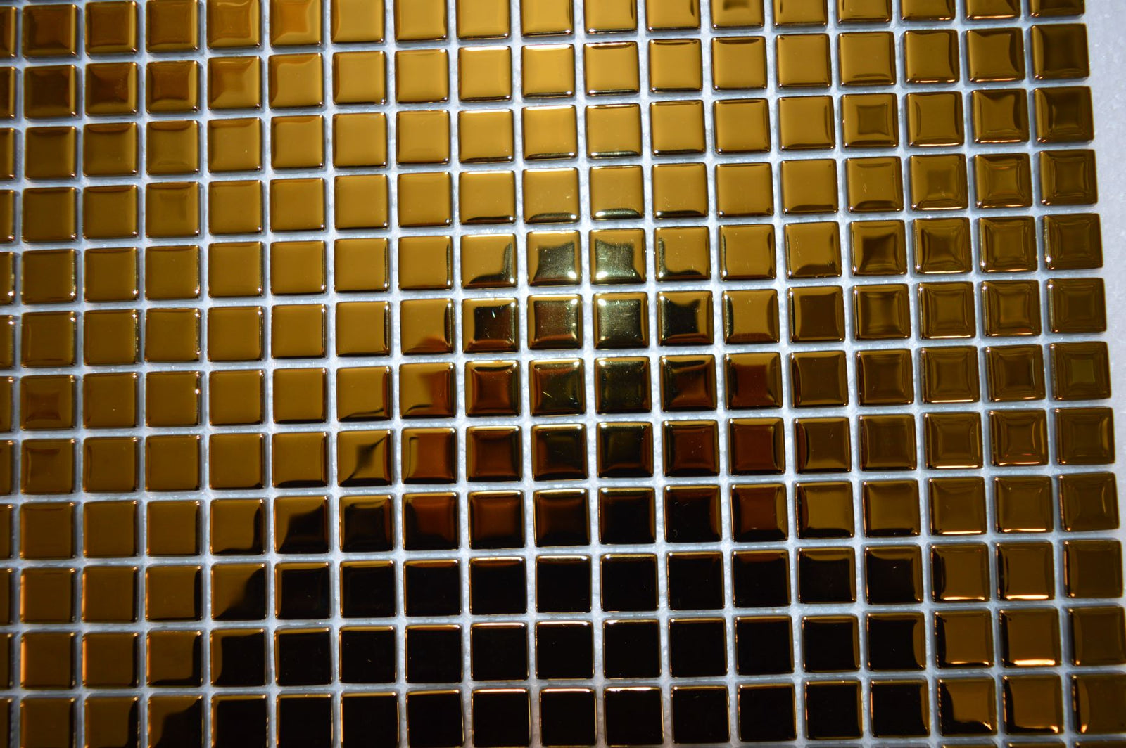 Mirrored Gold Glass Mosaic Tile-300*300*8mm-11sheets-1m2