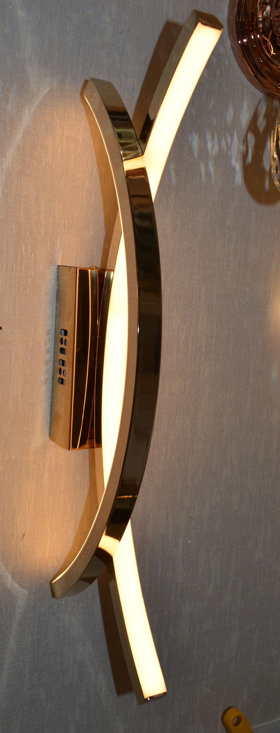 Warm LED Wall Lights-MB220523-Chrome & Gold