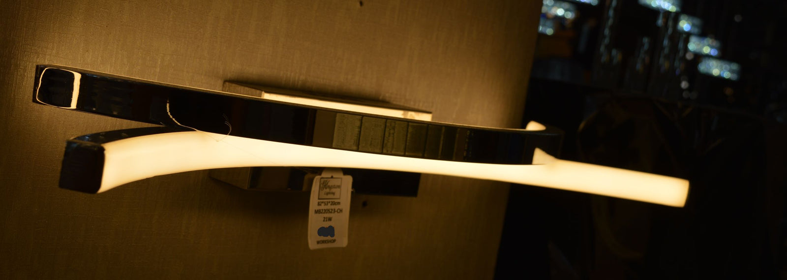 Warm LED Wall Lights-MB220523-Chrome & Gold