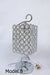 Thin metallic frame crystallic table lamp with incorporated LED [DSSCC01]
