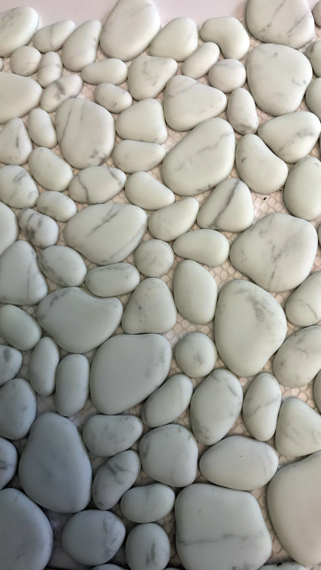 White Stone Pebbles Mosaics-300*300*8mm-11sheets-1m2-DXMQ2