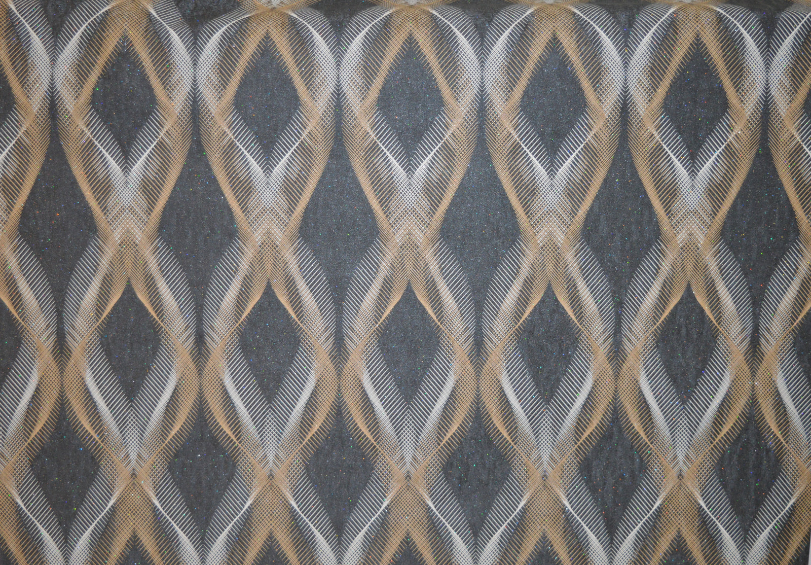 Lifestyle Black and Gold, Grey and Silver Modern Homes Double Width Wallpapers- DK.23940-2 & 4