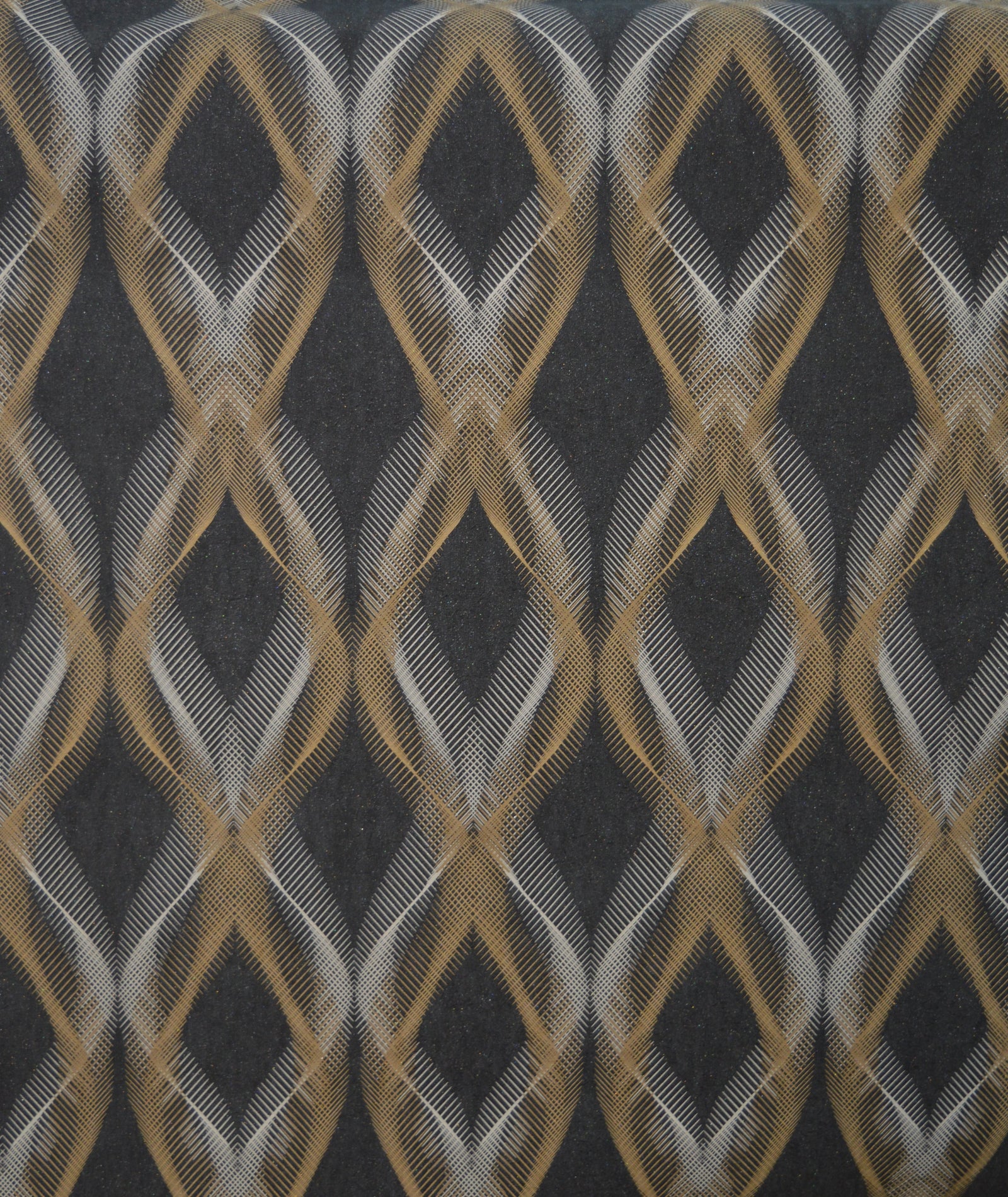 Lifestyle Black and Gold, Grey and Silver Modern Homes Double Width Wallpapers- DK.23940-2 & 4