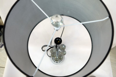 Ladder Crystallic and strong metal frame table lamp [F090S]