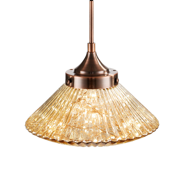 Gold Glass Pendant Ceiling Lights