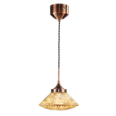 Gold Glass Ceiling Light