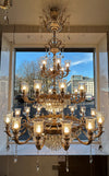 Modern Luxury Crystal Chandeliers –Round(Gold)-6806-8 & 10,Rectangle-6810-10K