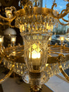 Modern Luxury Crystal Chandeliers –Round(Gold)-6806-8 & 10,Rectangle-6810-10K