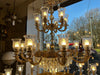 Large Grand Traditional Crystal Chandelier Gold with matching different size lights-Y8098-16+10+6