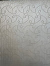 White with Silver Swirls and light shimmer Luxury Wallpapers -15mtr Length and 1mtr Width-Equal to Normal 3Rolls