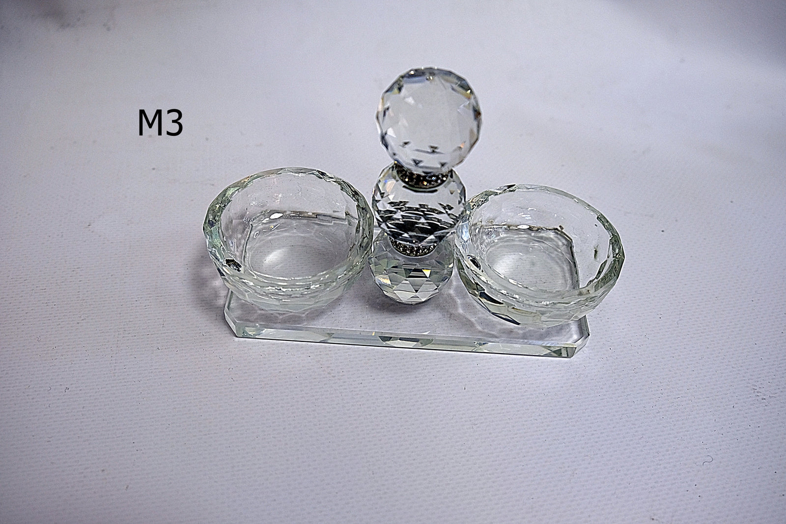 Dual Crystal Candle Holders