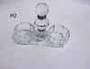 Dual Crystal Candle Holders