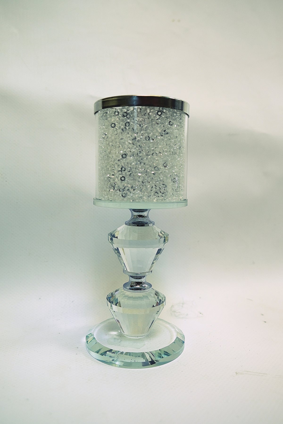 Crystal Tall Candle Holders