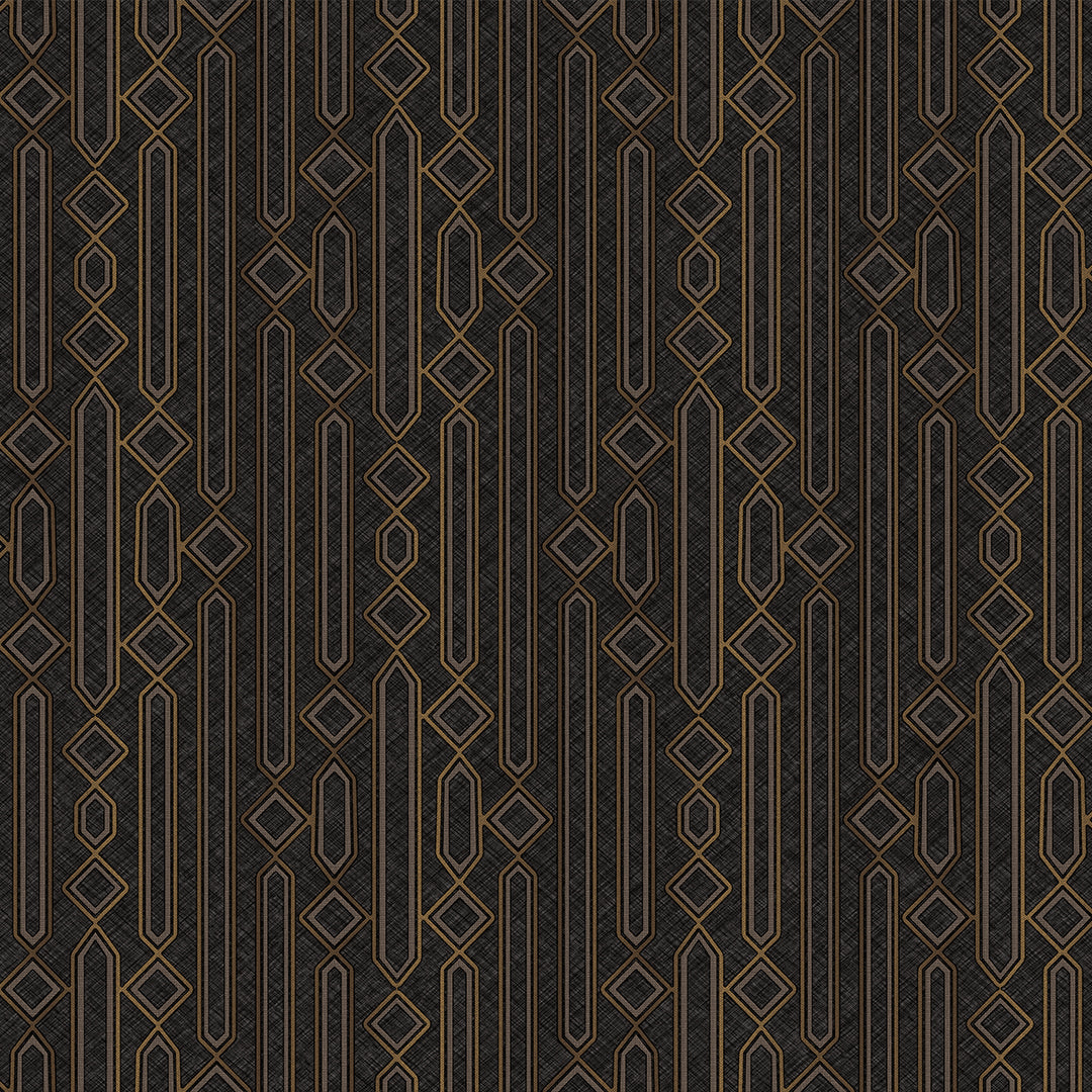 Lifestyle Monolya Sparkly Black & Gold Wallpapers - DK.23650-4
