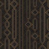 Lifestyle Monolya Sparkly Black & Gold Wallpapers - DK.23650-4